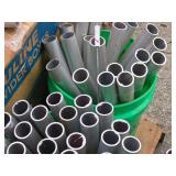 Lot of (3 5-Gallon Pails) Aluminum Tubes Lot of (3 5-Gallon Pails) Aluminum Tubes