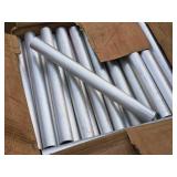 Lot of (1 Box + 1 Tote) Aluminum Tubes 1-5/8" O D x 18" Lot of (1 Box + 1 Tote) Aluminum Tubes 1-5/8" O D x 18"
