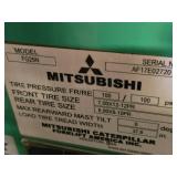 Mitsubishi FG25N Propane Fork Lift Mitsubishi FG25N Propane Fork Lift
