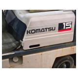 Komatsu Model 15 Propane Fork Lift FG15ST-10 Komatsu Model 15 Propane Fork Lift FG15ST-10