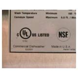 Champion 3-Phase Dish Washer Machine CH66 Champion 3-Phase Dish Washer Machine CH66