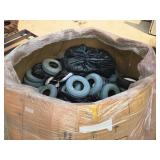 Lot of (1 Pallet Gaylord) Assorted Tires and Tires with Rims Lot of (1 Pallet Gaylord) Assorted Tires and Tires with Rims