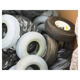 Lot of (1 Pallet Gaylord) Assorted Tires and Tires with Rims Lot of (1 Pallet Gaylord) Assorted Tires and Tires with Rims