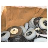Lot of (1 Pallet Gaylord) Assorted Tires and Tires with Rims Lot of (1 Pallet Gaylord) Assorted Tires and Tires with Rims