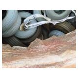 Lot of (1 Pallet Gaylord) Assorted Tires and Tires with Rims Lot of (1 Pallet Gaylord) Assorted Tires and Tires with Rims