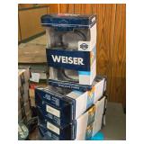 Lot of (4) Weiser Bed & Bathroom Door Sets Lot of (4) Weiser Bed & Bathroom Door Sets