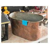 Vintage Metal Tub Vintage Metal Tub