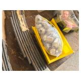 Assorted Automotive Parts - Springs, Lights, Hub Caps Assorted Automotive Parts - Springs, Lights, Hub Caps