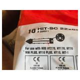 Lot of (1 Box / 10 Packages) Hilti® HIT-SC 22x85 Filter Sleeves 10-count ( 10 Total Items ) #284511 Lot of (1 Box / 10 Packages) Hilti® HIT-SC 22x85 Filter Sleeves 10-count ( 10 Total Items ) #284511