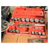 3/4"-drive Socket Set with Plastic Case