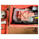 Metal Tool Box with Assorted Hand Tools Metal Tool Box with Assorted Hand Tools