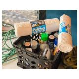 Lot of (1 Tote) Assorted Painting Supplies