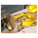 3" Heavy Duty Ratchet Strap + (2) Extra Ratchets