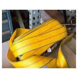 Lot of (2) Flat Hook Ratchet Tie-Downs 3"x30