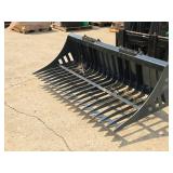 TMG Grappler Bucket 72" SS Shovel / Sifter Skid Steer / Skid Loader Skeleton Bucket Attachment TMG-SB72 TMG Grappler Bucket 72" SS Shovel / Sifter Skid Steer / Skid Loader Skeleton Bucket Attachment TMG-SB72