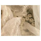 Lot of (1 Pallet) (4) Case Rubber Grips 500 per case, (1) Box of Foam Pads Lot of (1 Pallet) (4) Case Rubber Grips 500 per case, (1) Box of Foam Pads