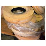 Lot of (1 Pallet) Pitching Machine Wheels Lot of (1 Pallet) Pitching Machine Wheels