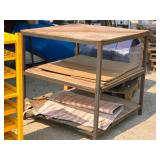 Metal Shop Work Table 43" x 43" x 43" Metal Shop Work Table 43" x 43" x 43"