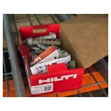 Lot of (1 Box) Anchor Bolts 5/8"x4" 17-count ( 17 total items )