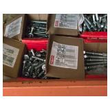 Lot of (4 Boxes) Assorted Anchors / Fasteners