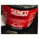 Lot of (3 Pails) Senco Dura Spin Collated Drywall Screws - #8x2-1/2", #7x2", #6x1-5/8" Lot of (3 Pails) Senco Dura Spin Collated Drywall Screws - #8x2-1/2", #7x2", #6x1-5/8"