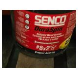 Lot of (3 Pails) Senco Dura Spin Collated Drywall Screws - #8x2-1/2", #7x2", #6x1-5/8" Lot of (3 Pails) Senco Dura Spin Collated Drywall Screws - #8x2-1/2", #7x2", #6x1-5/8"