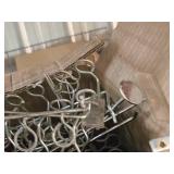 Lot of  Assorted Peg Board Hooks and Pegs Lot of  Assorted Peg Board Hooks and Pegs