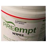 Lot of (2 Boxes) Preempt Disinfectant Wipes 12-count ( 24 total items ) Lot of (2 Boxes) Preempt Disinfectant Wipes 12-count ( 24 total items )