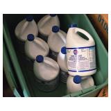 Lot of (8) Pure Bright Germicidal Ultra Bleach 1-Gallon Plastic Bottles Lot of (8) Pure Bright Germicidal Ultra Bleach 1-Gallon Plastic Bottles