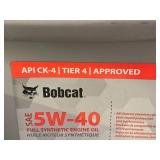Lot of (1 Jug) Bobcat® 2.5-Gallon 5W-40 Full Synthetic Engine Oil Lot of (1 Jug) Bobcat® 2.5-Gallon 5W-40 Full Synthetic Engine Oil