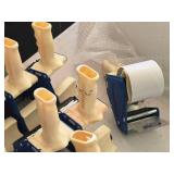 Tape Dispensers - 3" (x8) and 2" (x2) Tape Dispensers - 3" (x8) and 2" (x2)