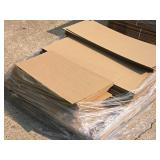 Lot of (1 Pallet) Cardboard Flats Lot of (1 Pallet) Cardboard Flats
