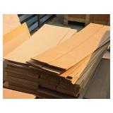 Lot of (1 Pallet) (20) Cardboard Box Flats 48"x8"x8", (60) Cardboard Sheets (perforated) Lot of (1 Pallet) (20) Cardboard Box Flats 48"x8"x8", (60) Cardboard Sheets (perforated)