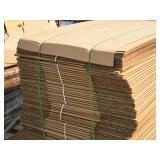Lot of (1 Pallet / 80) Cardboard Box Flats 19" x 32" x 14" Lot of (1 Pallet / 80) Cardboard Box Flats 19" x 32" x 14"