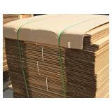 Lot of (1 Pallet / 80) Cardboard Box Flats 19" x 32" x 14" Lot of (1 Pallet / 80) Cardboard Box Flats 19" x 32" x 14"