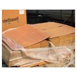 Lot of (1 Pallet / 85) Cardboard Box Flats 18" x 18" x 14" Lot of (1 Pallet / 85) Cardboard Box Flats 18" x 18" x 14"