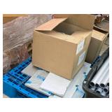 Lot of (1/2 Pallet / 2 Boxes + 5 Flats) Aluminum Parts Lot of (1/2 Pallet / 2 Boxes + 5 Flats) Aluminum Parts