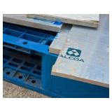 Lot of (1/2 Pallet / 2 Boxes + 5 Flats) Aluminum Parts Lot of (1/2 Pallet / 2 Boxes + 5 Flats) Aluminum Parts