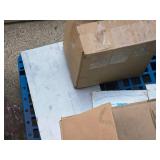 Lot of (1/2 Pallet / 2 Boxes + 5 Flats) Aluminum Parts Lot of (1/2 Pallet / 2 Boxes + 5 Flats) Aluminum Parts