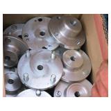 Lot of (1/2 Pallet / 2 Boxes + 5 Flats) Aluminum Parts Lot of (1/2 Pallet / 2 Boxes + 5 Flats) Aluminum Parts