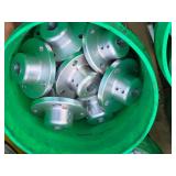 Lot of (3 Pails) Aluminum Parts Lot of (3 Pails) Aluminum Parts