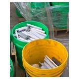 Lot of (2 Pails) Aluminum Parts Lot of (2 Pails) Aluminum Parts