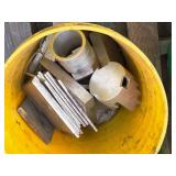 Lot of (2 Pails) Aluminum Parts Lot of (2 Pails) Aluminum Parts
