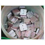 Lot of (3 Pails) Aluminum Parts Lot of (3 Pails) Aluminum Parts