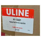 Uline Table Top Patio Heater H-5221 (in original packaging) Uline Table Top Patio Heater H-5221 (in original packaging)