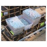 Lot of (1/2 Pallet) Misc Hardwares - Nuts, Bolts Lot of (1/2 Pallet) Misc Hardwares - Nuts, Bolts