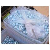 Lot of (1/2 Pallet) Misc Hardwares - Nuts, Bolts Lot of (1/2 Pallet) Misc Hardwares - Nuts, Bolts
