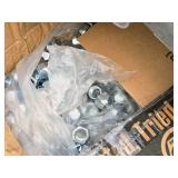 Lot of (1/2 Pallet) Misc Hardwares - Carriage Bolts, Hex Cap Screws, Hand Wheel Nuts Lot of (1/2 Pallet) Misc Hardwares - Carriage Bolts, Hex Cap Screws, Hand Wheel Nuts