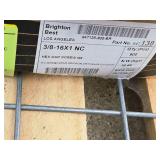 Lot of (1/2 Pallet) Misc Hardwares - Carriage Bolts, Hex Cap Screws, Hand Wheel Nuts Lot of (1/2 Pallet) Misc Hardwares - Carriage Bolts, Hex Cap Screws, Hand Wheel Nuts