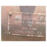 Ward Machinery 48" Plate Bending Roller Ward Machinery 48" Plate Bending Roller